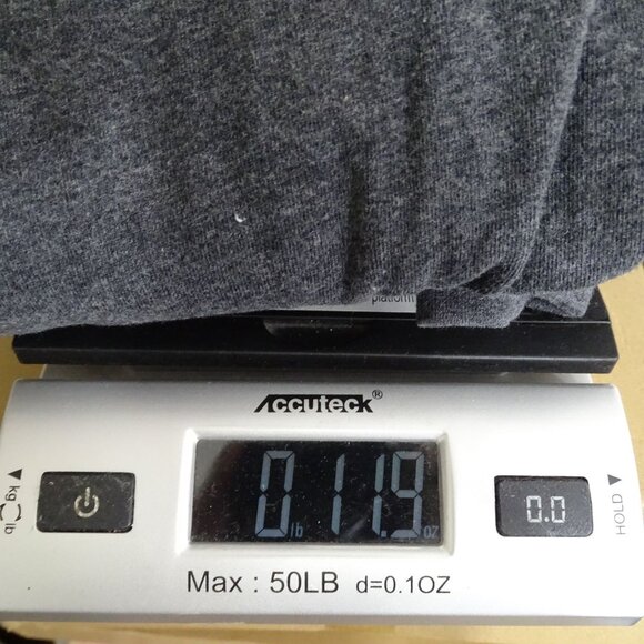 LL Bean Mens Long Sleeve Charcoal Gray Crewneck T-Shirt Size XL Classic Everyday - Picture 9 of 9